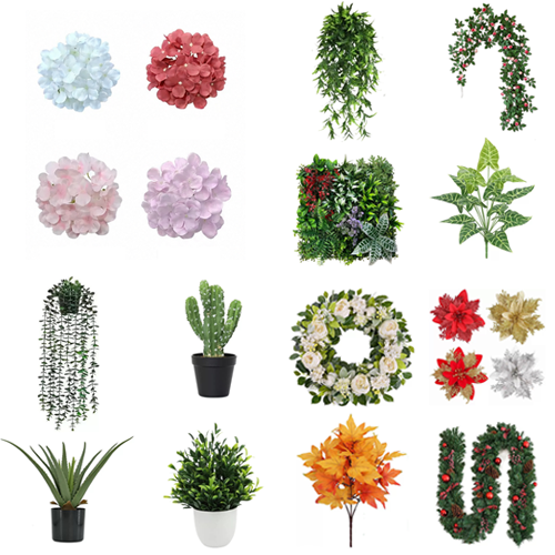 Custom artificial flower types including rose peony tulip OEM options