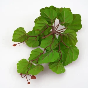 Green Foliage View potted artificial coral bells plant