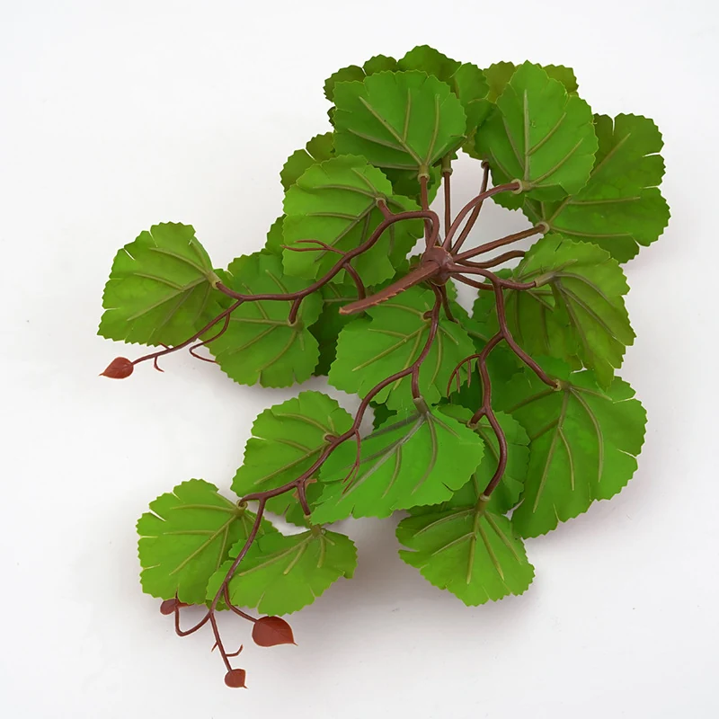 Green Foliage View potted artificial coral bells plant