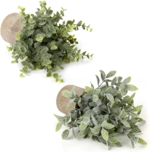 Eucalyptus potted Artificial Eucalyptus and Mixed Greenery, 26 cm