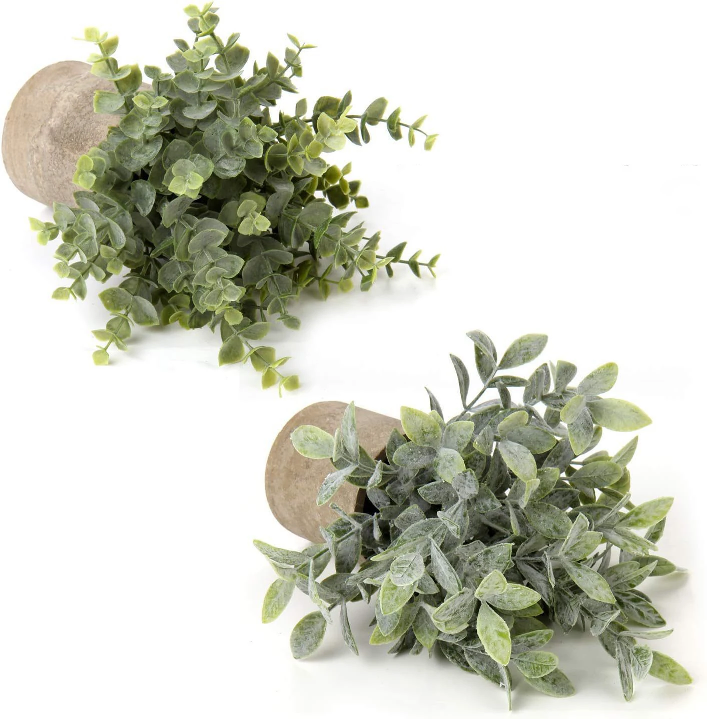 Eucalyptus potted Artificial Eucalyptus and Mixed Greenery, 26 cm