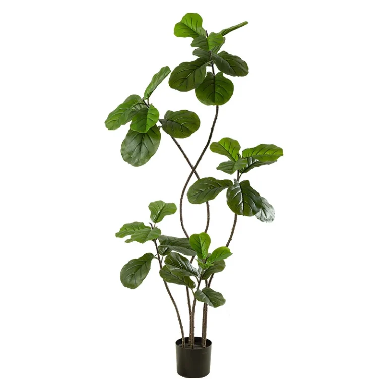 Potted Artificial Fiddle Leaf Fig Tree Collection